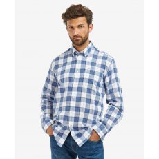 Barbour Broxfield Regular Checked Shirt Blue