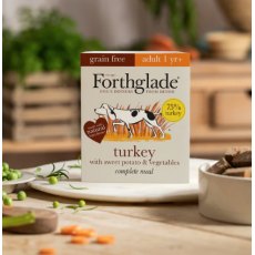 Forthglade Grain Free Adult Turkey & Veg 395g