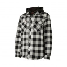 Hard Yakka Quilted Grey Flannel Jacket Size XXL