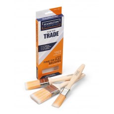 For The Trade Fine Tip Flat Paint Brush