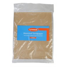 Lynwood Assorted Sandpaper 10 Pack