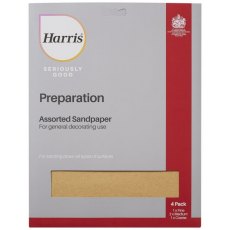 Harris Seriously Good Sandpaper 4 Pack