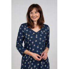 Lily & Me Cosmos Tunic Clover Navy
