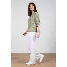 Lily & Me Linen Trousers Plain White