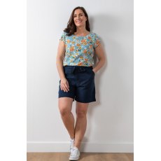 Lily & Me Naomi Shorts Plain Navy