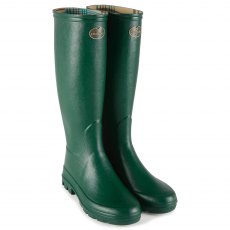 Le Chameau Iris Wellington Vert Fonce Size 9