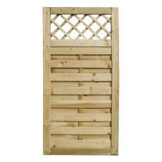 San Remo Flat Top Gate With Trellis