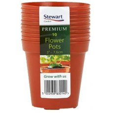 Stewart Plastic Plant Pot Terracotta