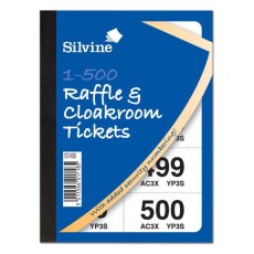 Cloakroom & Raffle Tickets 1-500