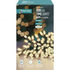 Timelights Warm White 600 LED