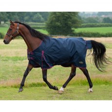 Gallop Trojan 50 Turnout Rug Navy