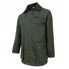 Hoggs Padded Wax Jacket Olive Size S