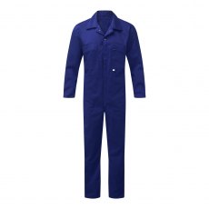 Fort Zip Front Coverall Royal Blue