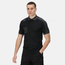 Regatta Professional Wicking Polo Black