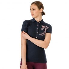 Horseware Flamboro Pique Polo Navy