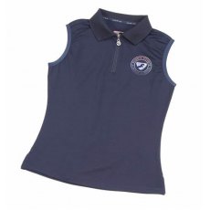 Aubrion Harrow Sleeveless Polo Navy Size 7-8