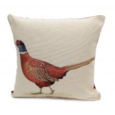Peggy Wilkins Pheasant Cushion