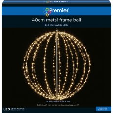 LED Ball Warm White 40cm