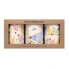 Emma Bridgewater Polka Chickens Caddy Set