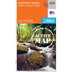 OS Explorer 109 Bodmin Moor Active