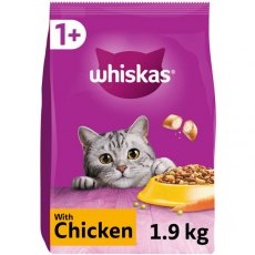 Whiskas 1+ Cat Complete Dry With Chicken