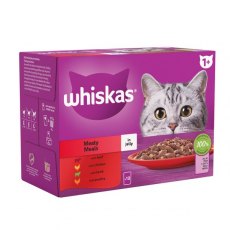 Whiskas 1+ Meaty Meals In Jelly 12 x 85g