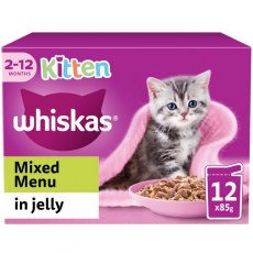 Whiskas 7+ Poultry Feasts In Jelly 12 x 85g