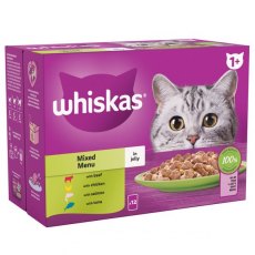 Whiskas 1+ Mixed Menu In Jelly 12 x 85g