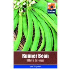 Runner Bean White Emergo Seeds