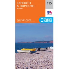 OS Explorer 115 Exmouth & Sidmouth