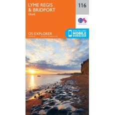 OS Explorer 116 Lyme Regis & Bridport