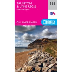 OS Landranger 193 Taunton & Lyme Regis