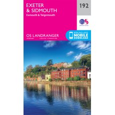 OS Landranger 192 Exeter & Sidmouth