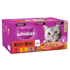 Whiskas 1+ Meaty Menu in Jelly 6 x 400g