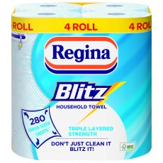 Regina Blitz Household Towel 4 Pack