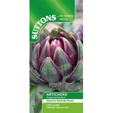 Suttons Artichoke Purple de Provence Seeds