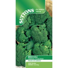 Suttons Broccoli Calabrese Green Magic F1 Seeds