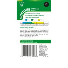 Suttons Sunta Cabbage F1 Seeds