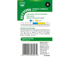 Suttons Hilton Chinese Cabbage Seeds