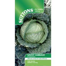 Suttons Savoy Cabbage F1 Serpentine Seeds