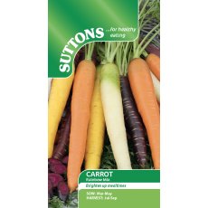 Suttons Carrot Rainbow Mix Seeds