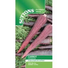 Suttons Carrot Purple Sun F1 Seeds