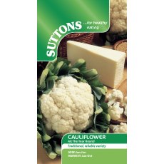 Suttons Cauliflower All The Year Round Seeds