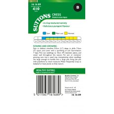 Suttons Aqua Watercress Seeds