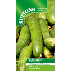 Suttons Cucumber Mini Muncher F1 Seeds