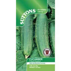Suttons Cucumber Bush Champion Seeds