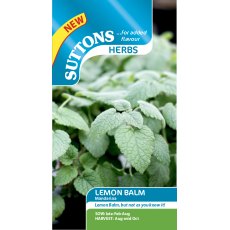 Suttons Herb Lemon Balm Mandarina Seeds