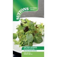 Suttons Salad Leaves Oriental Wonders Mix Seeds