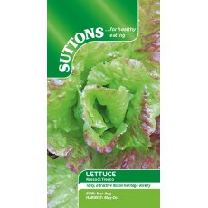 Suttons Lettuce Rossa Di Trento Seeds