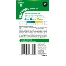 Suttons Marrow Sunstripe F1 Seeds